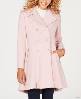 Kabát Guess Skirted Coat