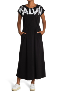 Dámské šaty Calvin Klein Logo Dress